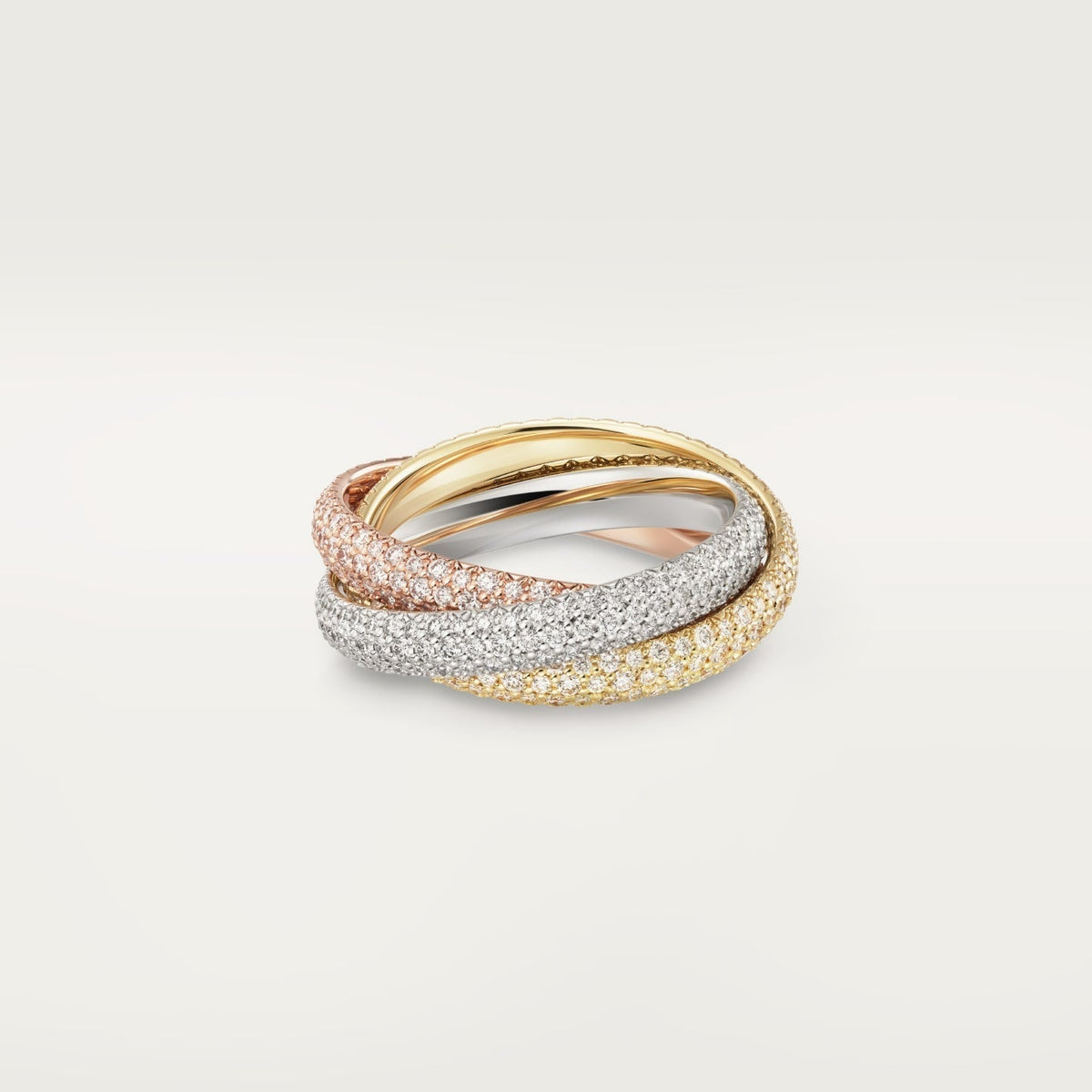 [✨ROSE💎]TRINITY 3.2MM RING COLLECTION