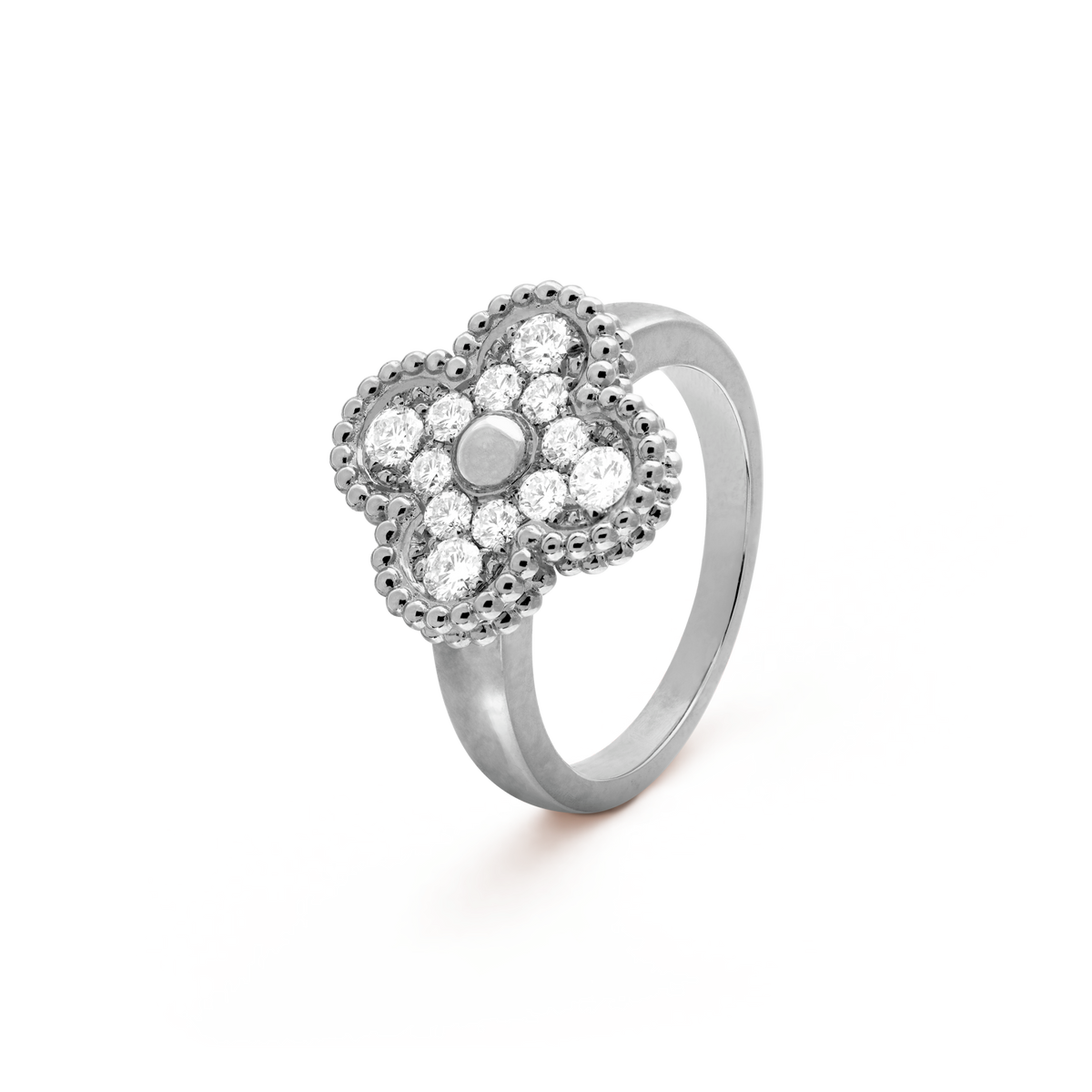 [✨ROSE💎]CLOVER DIAMOND RING