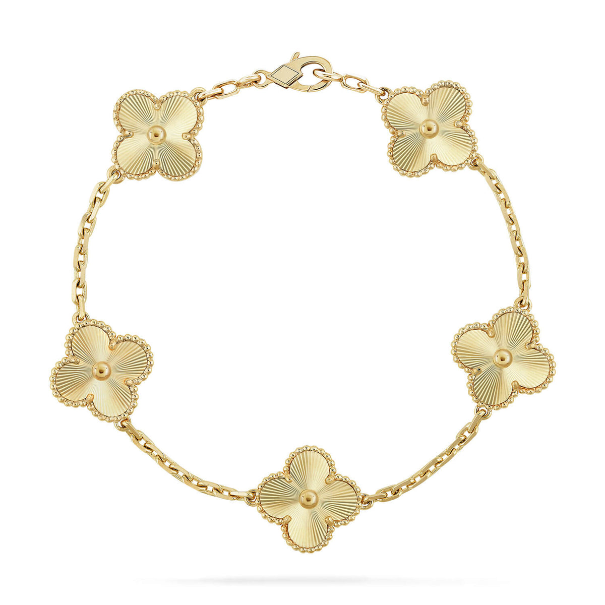 [✨ROSE💎] CLOVER 5 MOTIF LASER BRACELET COLLECTION
