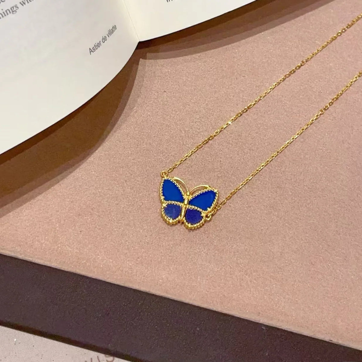 [✨ROSE💎] 2026 NEW LUCKY BUTTERFLY 1 MOTIFS NECKLACE
